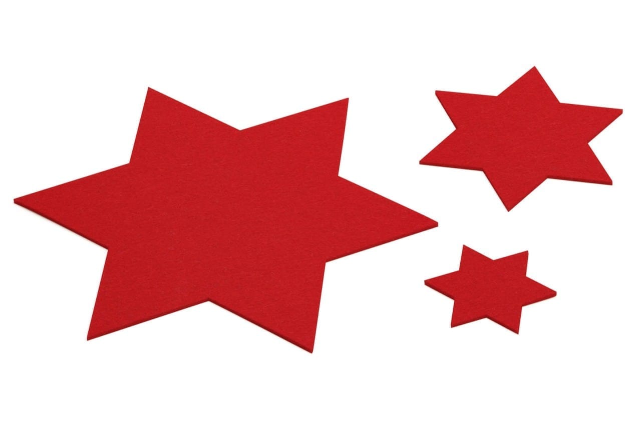 Untersetzer Stern (gebündelt)